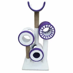 T3P1 Deluxe Cat Tower With 3 Cat Tunnel & 1 Cat Perch -Pet Supplies Sales Shop T3P1 PURPLE 2c02d234 7307 4d64 8e5e 67ccc04e5ce9