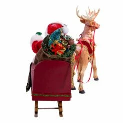 Santa In Sleigh With Deer -Pet Supplies Sales Shop c7339 13 956fac51 a18c 4c24 8961 42110656abb0
