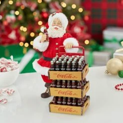 Coca-Cola Santa With Delivery Cart Set Of 2 -Pet Supplies Sales Shop cc5151 51 39fe11ef de33 42da a69b a21ad4bfa14e