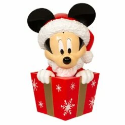 Disney Mickey In Present Tree Topper By Kurt Adler