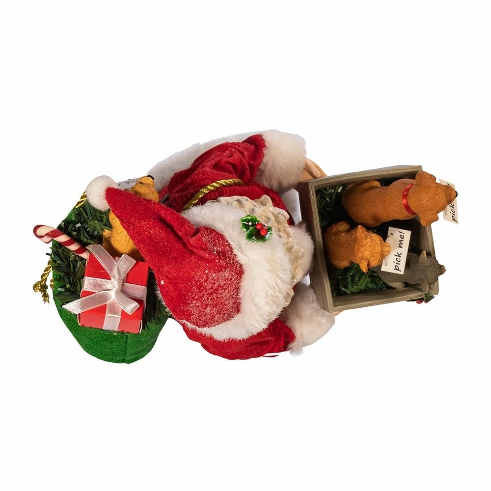 Adopt-a-Pet Santa With Dog, 2 Piece Set 9 Adopt-a-Pet Santa With Dog, 2 Piece Set - Image 7