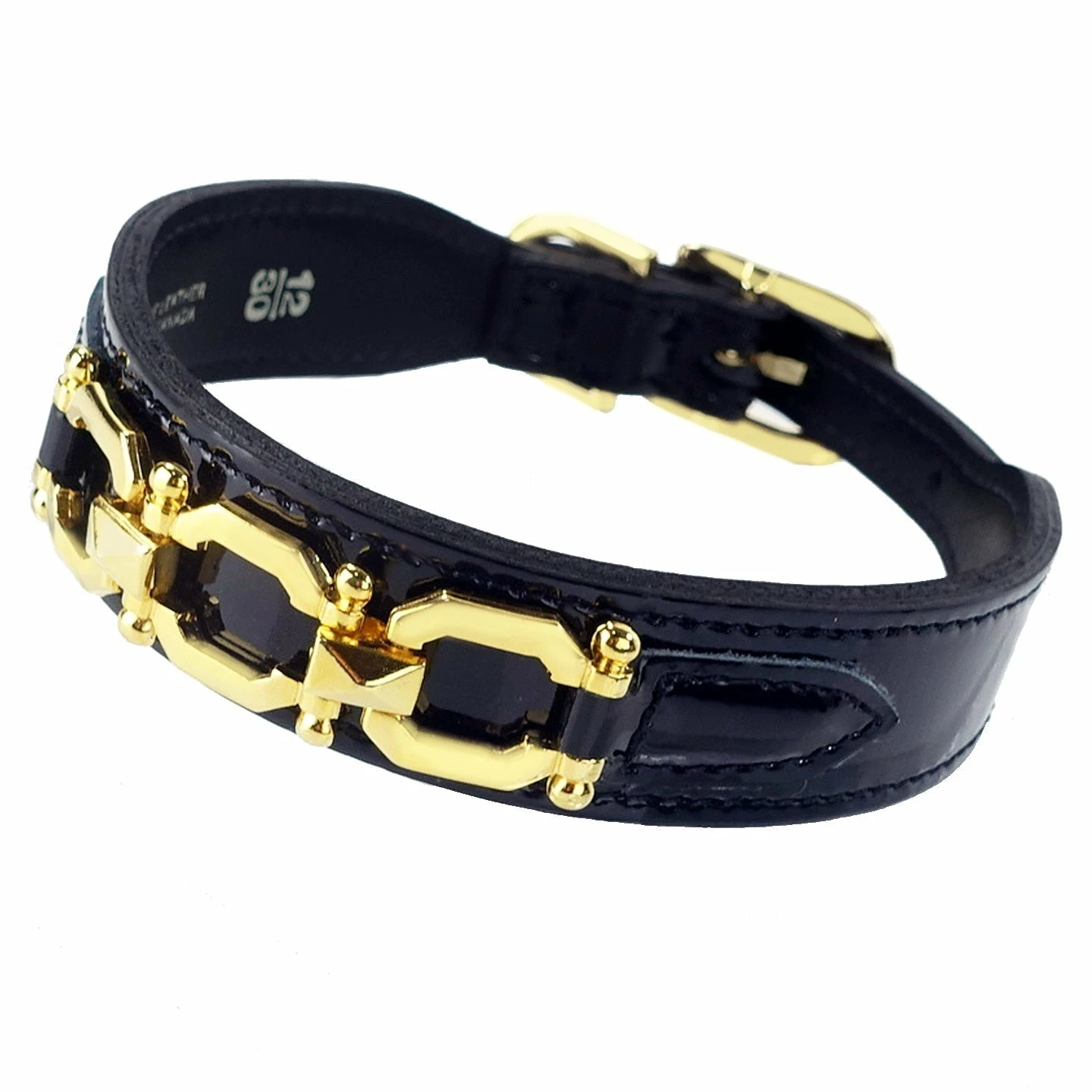 Georgia Rose In Black Patent & Gold 4 Georgia Rose In Black Patent & Gold - Image 2