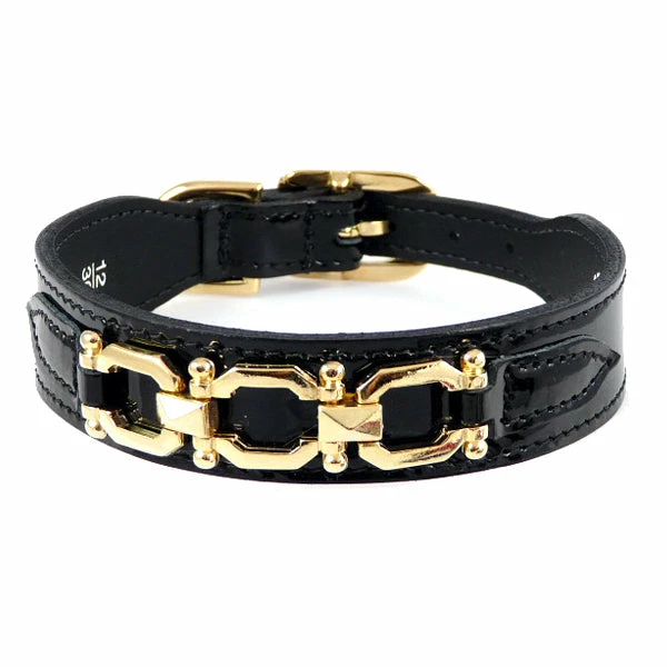 Georgia Rose In Black Patent & Gold 6 Georgia Rose In Black Patent & Gold - Image 4