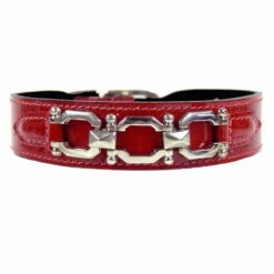 Georgia Rose In Red Patent & Nickel