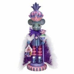 Hollywood Sugar Plum Mouse King Nutcracker