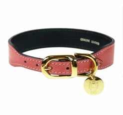 Italian Petal Pink Leather In Gold -Pet Supplies Sales Shop italian petal pi 4f0de9e8ca349 82cccddd 9988 4a4f afda 9b8d84e81698
