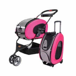 5-in-1 Combo EVA Pet Carrier/Stroller (Luxury Package) 36 5-in-1 Combo EVA Pet Carrier/Stroller (Luxury Package) -Pet Supplies Sales Shop pet stroller 2 wheel pink