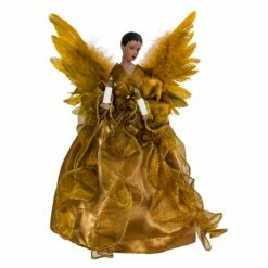 Light Gold African American Angel Tree Topper -Pet Supplies Sales Shop ul2200 01 72a4156d f407 45c7 a074 723155bf9f91